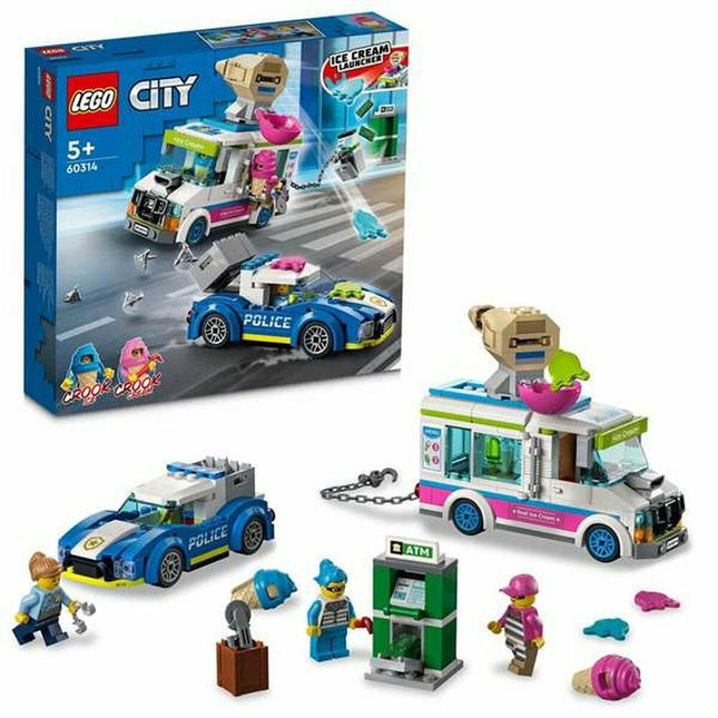 Konstruktionsspiel Lego City Ice Cream Truck Chase