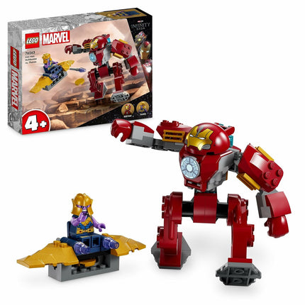 Konstruktionsspiel Lego 	Super Heroes Hulkbuster de Iron Man vs. Thanos