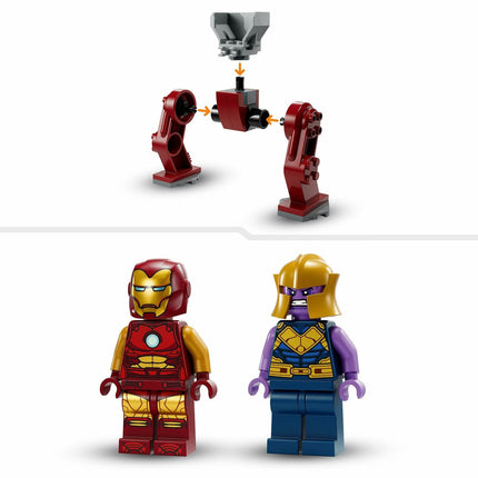 Konstruktionsspiel Lego 	Super Heroes Hulkbuster de Iron Man vs. Thanos