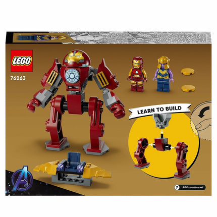 Konstruktionsspiel Lego 	Super Heroes Hulkbuster de Iron Man vs. Thanos