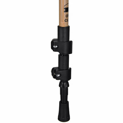Trekking-Stock Viking 630/16/2333/58/UNI              Schwarz Rot/Schwarz Holz