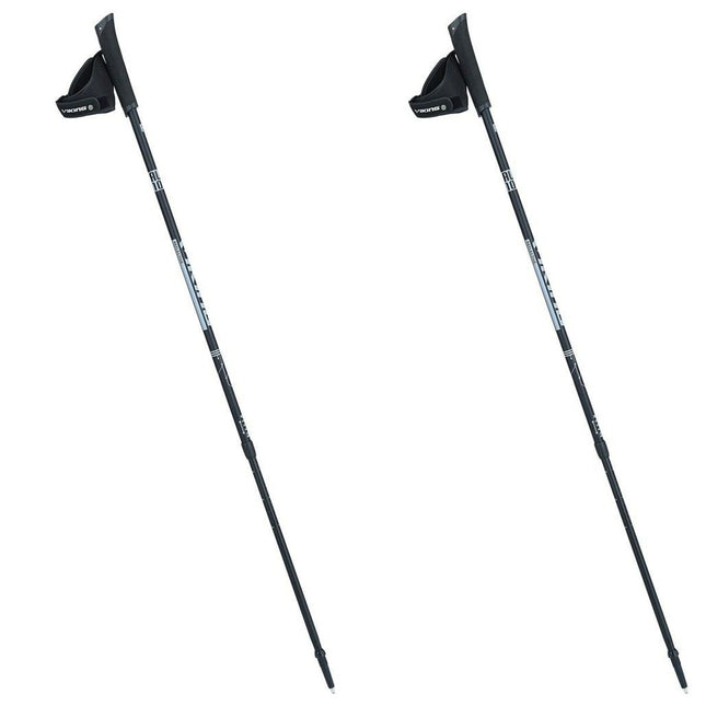 Trekking-Stock Viking 650/23/8720/09/UNI              Schwarz Rot Silberfarben