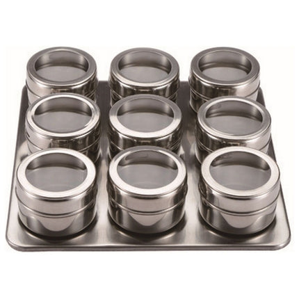 Magnestisches Gewürzstreuer Masterpro Q2475 50 g (10 Stück) 23 x 23 x 5 cm (10 pcs)