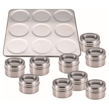 Magnestisches Gewürzstreuer Masterpro Q2475 50 g (10 Stück) 23 x 23 x 5 cm (10 pcs)