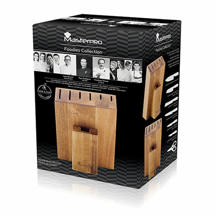 Halterung Masterpro Holz Akazienholz (16 x 14,3 x 22,7 cm)