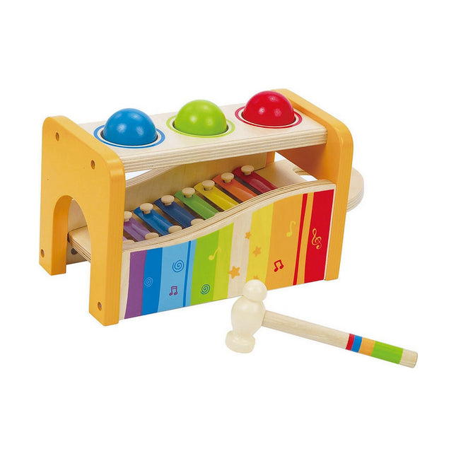 Musik-Spielzeug Pound and Tap Bench 24 x 15 x 13,5 cm Holz
