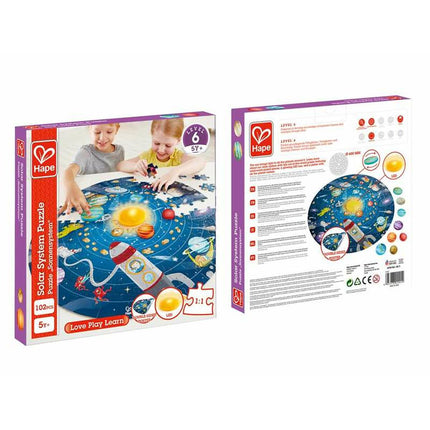 Puzzle Hape Solar System 102 Stücke