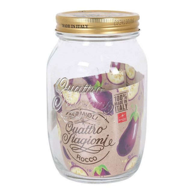 Gefäß Bormioli Quattro Stagioni 1L Luftdicht Durchsichtig Glas (1000 cc)