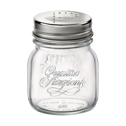 Set Salz- und Pfefferstreuer Bormioli Rocco Quattro Stagioni Durchsichtig Glas 150 ml