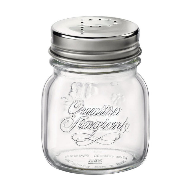 Set Salz- und Pfefferstreuer Bormioli Rocco Quattro Stagioni Durchsichtig Glas 150 ml