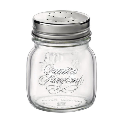 Set Salz- und Pfefferstreuer Bormioli Rocco Quattro Stagioni Durchsichtig Glas 150 ml