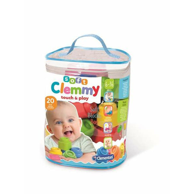 Baukasten mit Blöcken Baby Clemmy Clementoni Baby Clemmy (24 pcs) (13 x 20,5 x 26,5 cm)