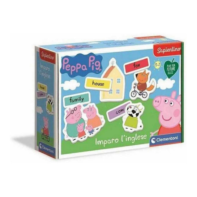 Lernspiel Clementoni Aprendo Inglés con Peppa Pig 52 Stücke