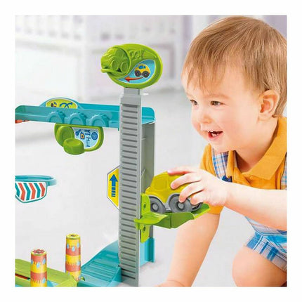 Parkhaus mit Fahrzeugen Fun Garage Baby Track Clementoni FUN GARAGE - BABY TRACK