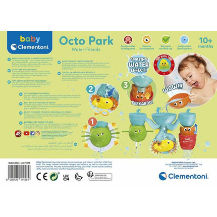 Spielzeug für das Badezimmer Clementoni Octo Park 31 x 22 x 11 cm