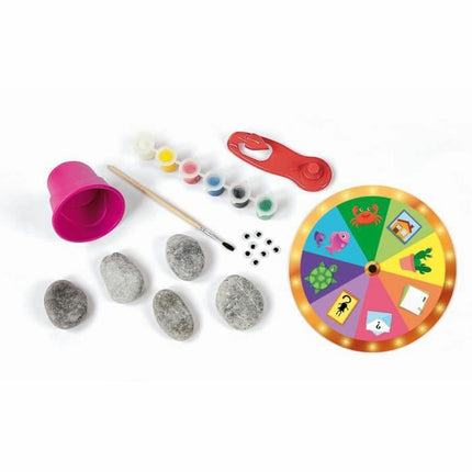 Bastelspiel Clementoni Pebble creations (FR) Bunt