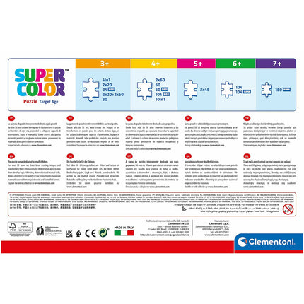 Puzzle Spiderman Clementoni 24497 SuperColor Maxi 24 Stücke