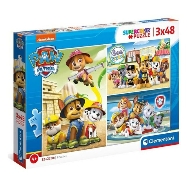 Kinderpuzzle Clementoni Paw Patrol (3 x 48 pcs)