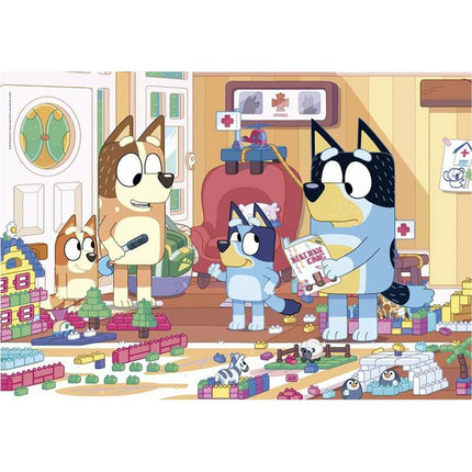 Puzzle Bluey 104 Stücke Für Kinder