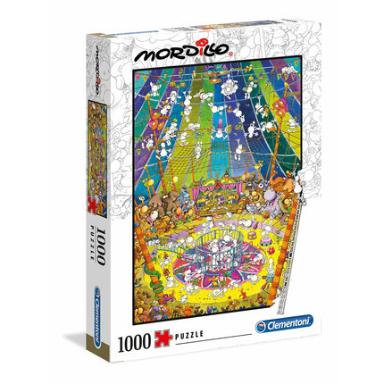 Puzzle Clementoni Mordillo: The Show 1000 Stücke 69 x 50 cm