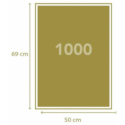 Puzzle Clementoni Mordillo: The Show 1000 Stücke 69 x 50 cm