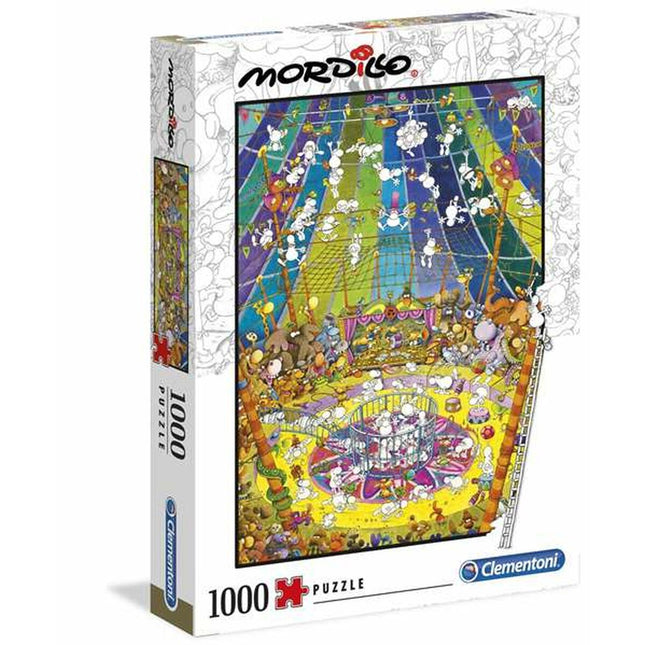 Puzzle Clementoni Mordillo: The Show 1000 Stücke 69 x 50 cm