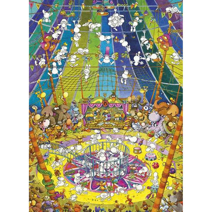 Puzzle Clementoni Mordillo: The Show 1000 Stücke 69 x 50 cm