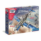 Konstruktionsspiel Clementoni My Mechanics Workshop Airplanes and Helicopters Bunt 1 Stücke