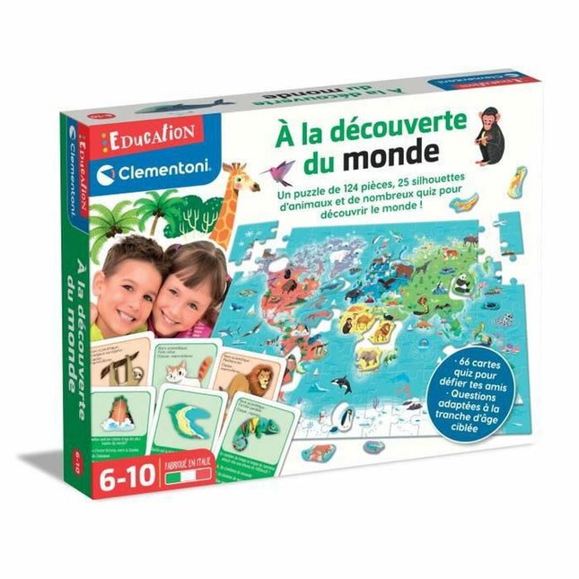 Lernspiel Clementoni À la découverte du monde (FR)