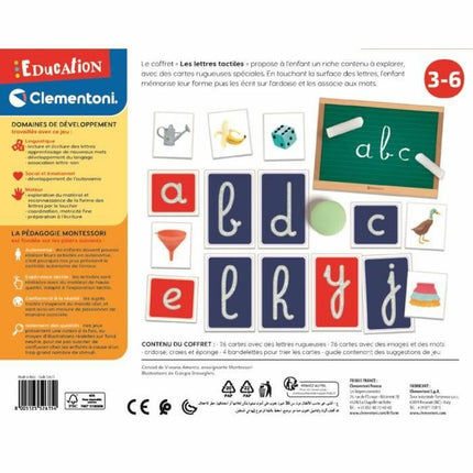 Lernspiel Clementoni Les lettres tactiles (FR)