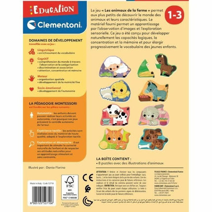 Puzzle Clementoni Les Animaux de la ferme (FR)