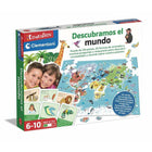 Puzzle Clementoni Descubramos el mundo 124 Stücke 37 x 28,1 x 5,5 cm ES