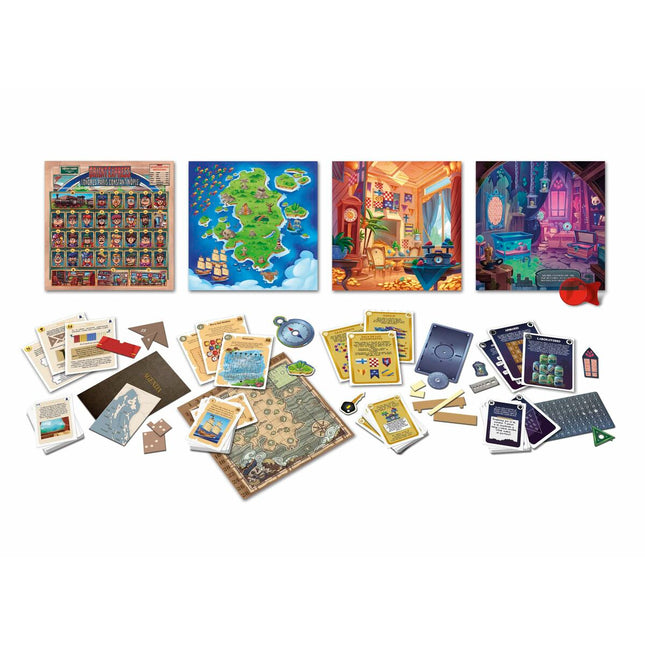 Spiel Clementoni Escape Game Room Deluxe 30 x 30 x 7,7 cm (ES)