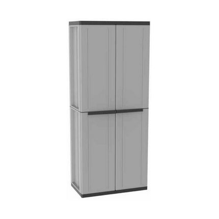 Schrank Terry jline268 Schwarz/Grau Harz (68 x 37,5 x 163,5 cm)