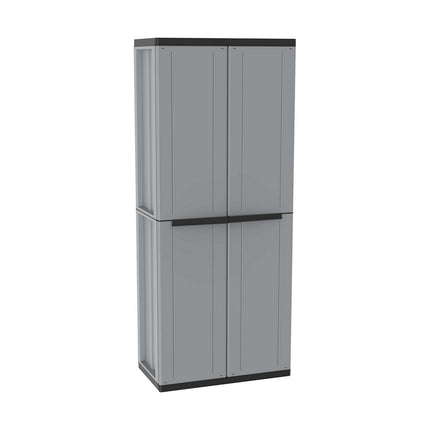 Schrank Terry jline268 Schwarz/Grau Harz (68 x 37,5 x 163,5 cm)