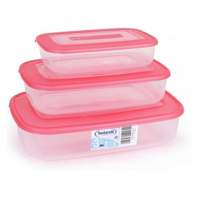 3 Lunchbox-Set Tontarelli (1 - 2 - 3 L)