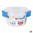 Lunchbox hermetisch Tontarelli Fresh system kreisförmig Durchsichtig 200 ml Ø 10 x 5,6 cm (12 Stück)