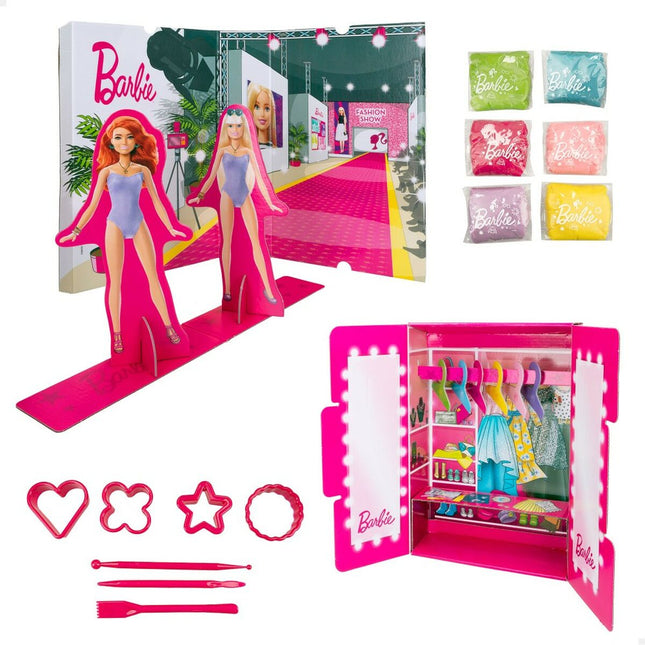 Kreatives Knetspiel Barbie Fashion Modenschaupuppe 16 Stücke