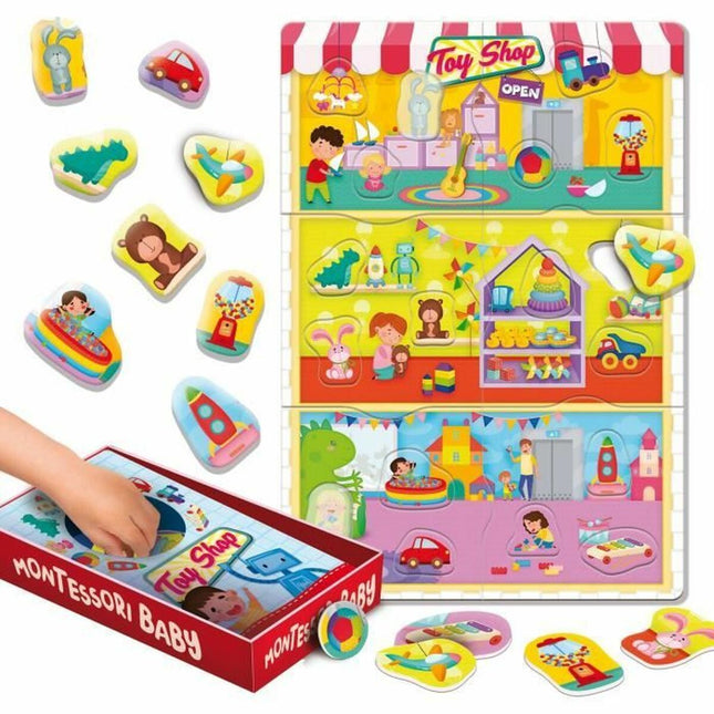 Lernspiel Lisciani Giochi Toy Shop Bunt (6 Stücke)