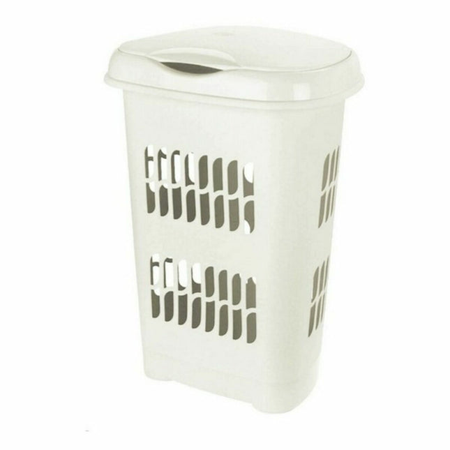 Wäschekorb Tontarelli GR37533 50 L Weiß 50 L 46 x 34 x 64 cm (6 Stück)