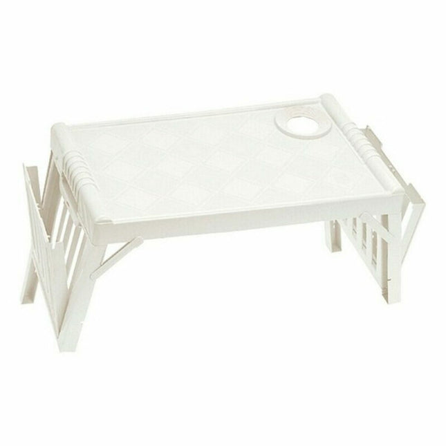 Klapptablett für das Bett Tontarelli Life Beige 52 x 32 x 25 cm (12 Stück)