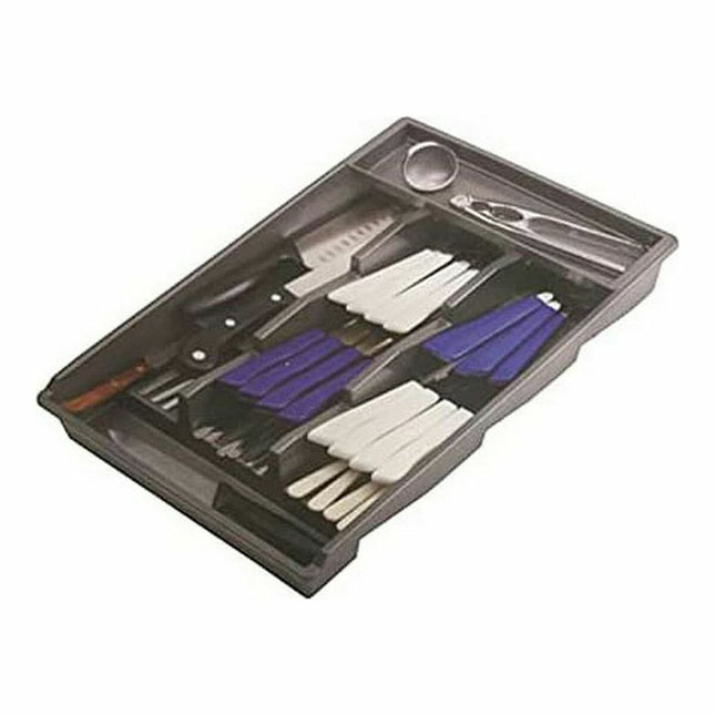 Besteckkasten Tontarelli Bella plus Schwarz (43,6 x 28,7 x 7,13 cm)