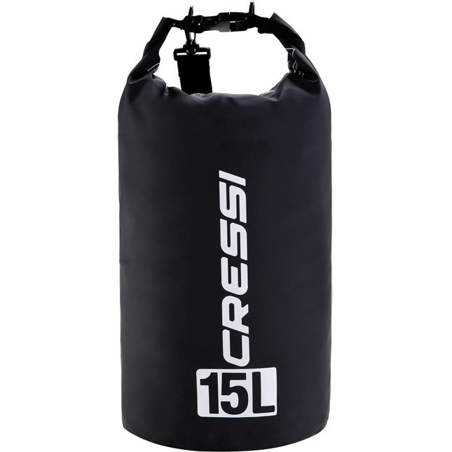 Wasserfeste Tasche Cressi-Sub PVC 15 L Schwarz
