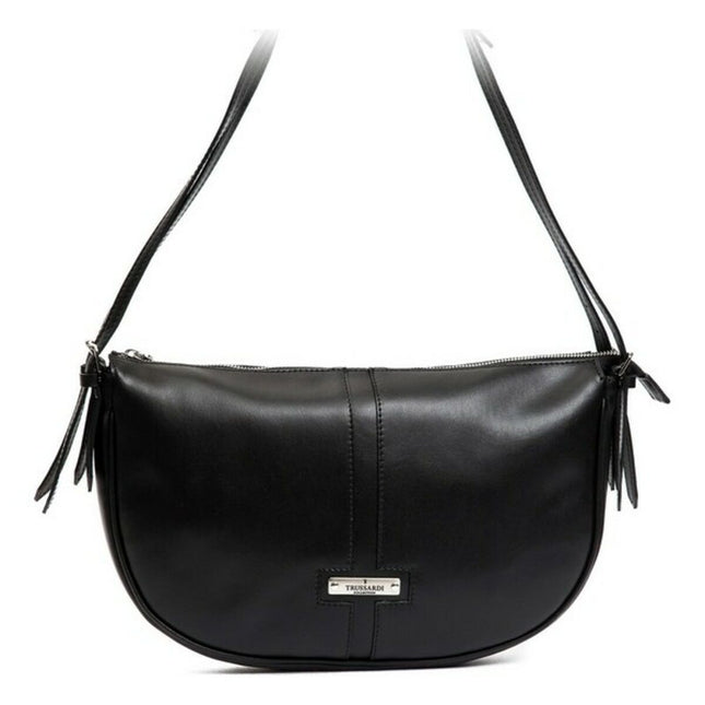 Damen Handtasche Trussardi D66TRC00035-NERO Haut Schwarz