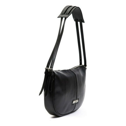 Damen Handtasche Trussardi D66TRC00035-NERO Haut Schwarz