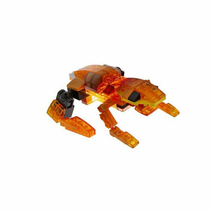 Figur mit Gelenken Laser Pegs Red Tiger - 4 in 1 + 8 Jahre LED Leicht 216 Stücke