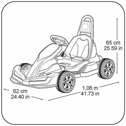 Elektroauto für Kinder Feber Go Kart