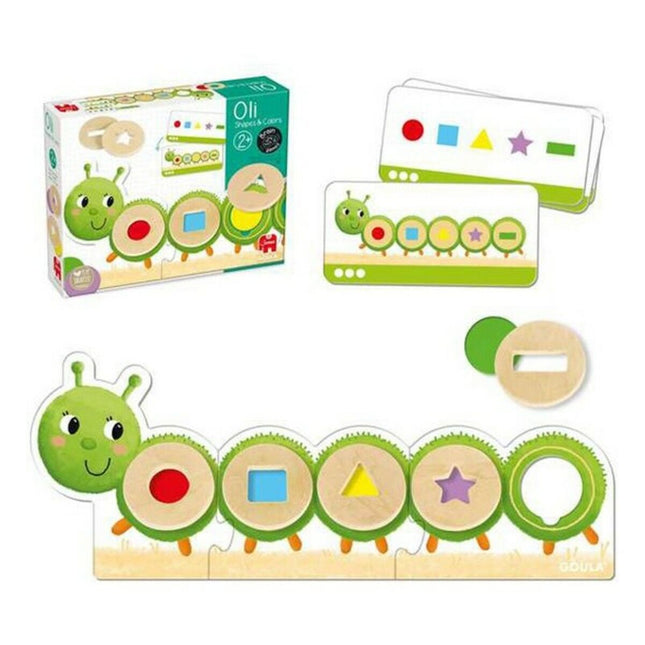Lernspiel Oli Shapers & Colors Diset Holz