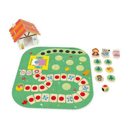 Lernspiel Diset Little Red Ridding Hood 9 Stücke