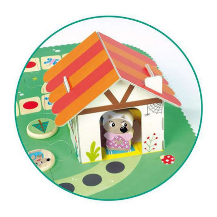 Lernspiel Diset Little Red Ridding Hood 9 Stücke